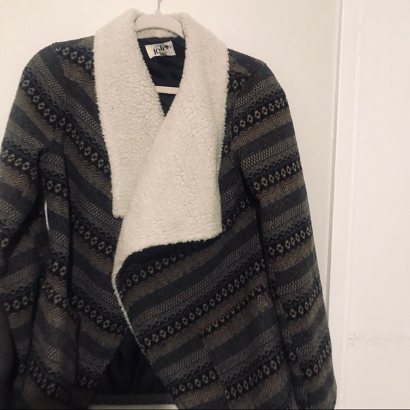 Fleece lined wrap jacket western - Picture 3 of 7